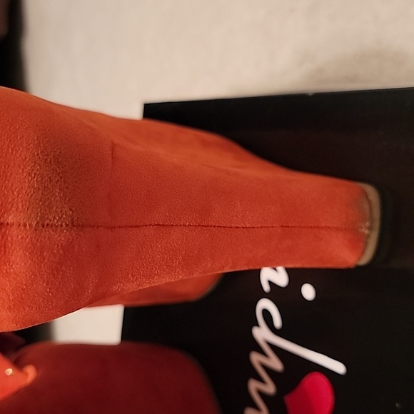 Orange Suede Shoes - Picture 5 of 15